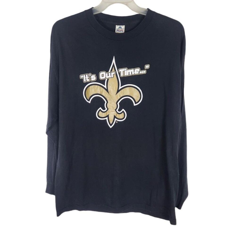 New Orleans Saints long sleeve T men's XL